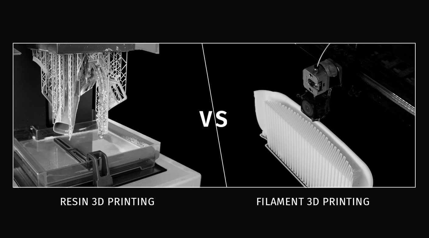 Resin 3D Printing vs Filament 3D Printing: Comparison and Which One is Better for You?